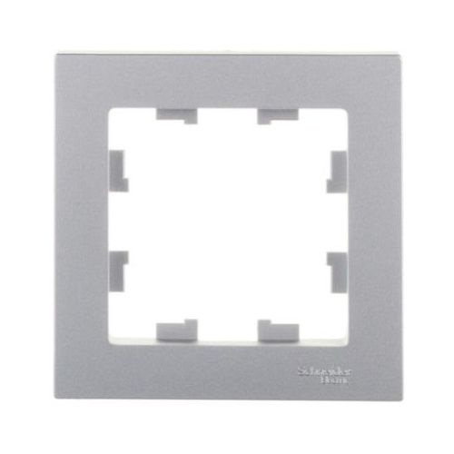 Рамка Schneider Electric ATN000301 (ATN000301) накладная 1шт ABS пластик серебристый