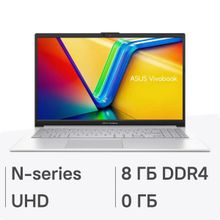 Изображение товара Ноутбук ASUS Vivobook Go 15 E1504GA-BQ527 15.6 IPS FHD Intel N100 8ГБ 256ГБ без ОС