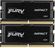 Изображение товара Оперативная память Kingston Fury Impact KF560S38IBK2-32 DDR5 -  2x 16ГБ 6000МГц, для ноутбуков (SO-DIMM),  ECC, Ret