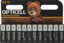 Изображение товара AA Батарейка OPTICELL Professional LR6,  12 шт.