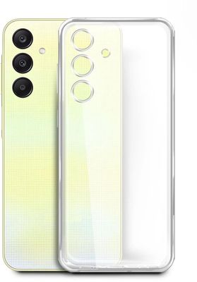 Чехол (клип-кейс) BORASCO для Samsung Galaxy A25, прозрачный [72886]