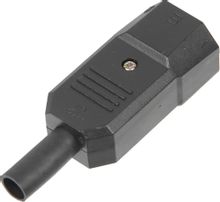 Вилка LanMaster LAN-IEC-320-C14 IEC 60320 C14 10A 250V black – купить в ...