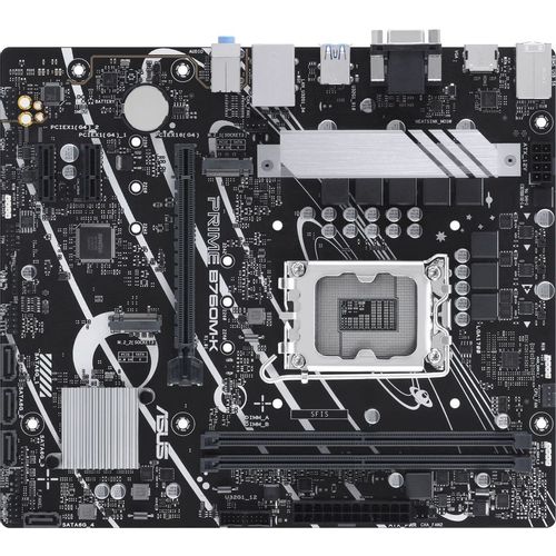Материнская плата ASUS PRIME B760M-K, Socket LGA 1700, Intel B760, mATX, Ret