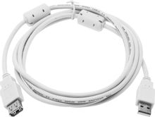 Изображение товара Кабель-удлинитель USB2.0 NingBo USB A(m) -  USB A(f),  ферритовый фильтр ,  1.8м [usb2.0-am/af-1.8m-mg]