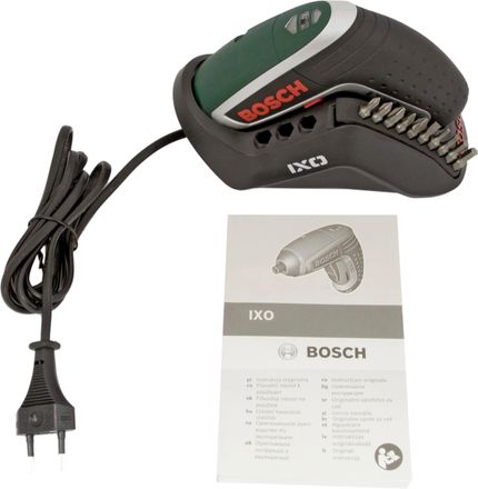 Шуруповерт Bosch IXO IV Upgre basic аккум. патрон:держатель бит 1/4"