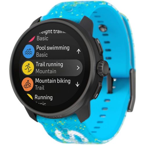 Смарт-часы Suunto Race S 33", синий/серый/черный
