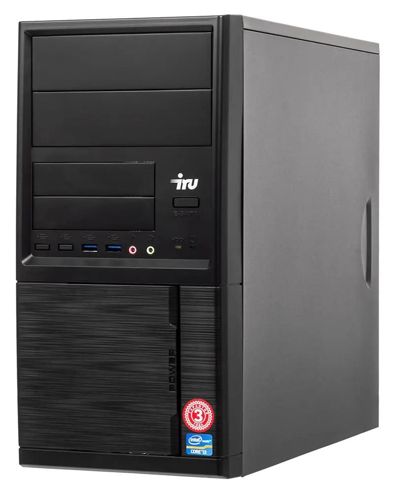 Компьютер iRU Home 312, Intel Pentium G4400, DDR4 8ГБ, 1000ГБ, NVIDIA  GeForce GT730 - 2 ГБ, Free DOS, черный [497767] – купить в Ситилинк | 497767