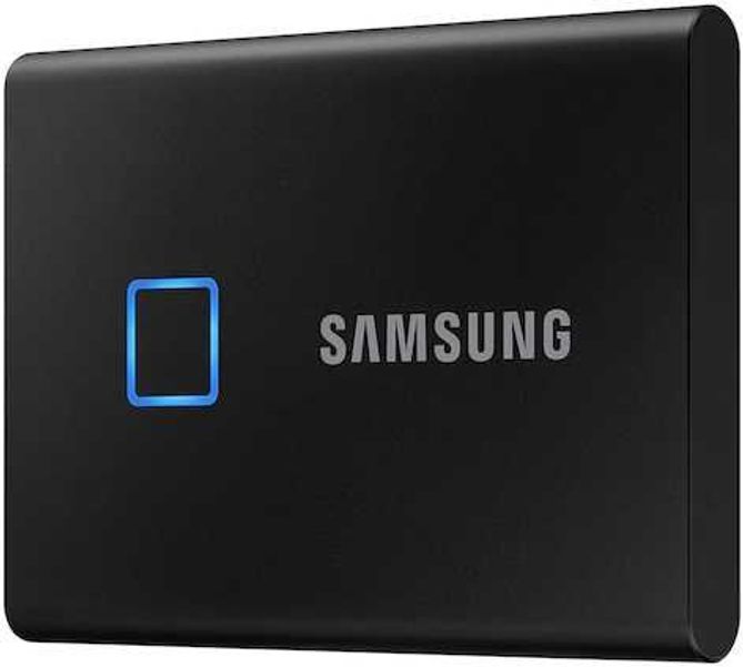 Внешний диск SSD Samsung T7 Touch MU-PC500K/WW, 500ГБ, черный