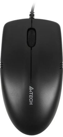 Мышь проводная A4TECH OP-530NU, оптическая, USB, 1200dpi, черный