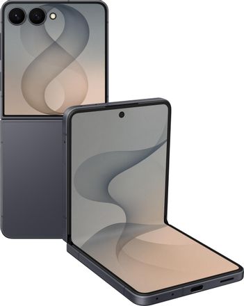 Смартфон Samsung Galaxy Z Flip 8 12/256Gb, 6.9", AMOLED, 120Гц, 4300мAч, nano SIM + eSIM, графитовый