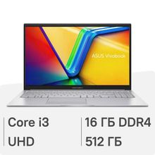 Изображение товара Ноутбук ASUS Vivobook 15 X1504VA-BQ2969 с 15.6 дюймовым экраном и Intel Core i3