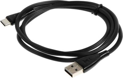 Кабель ITEL C21s(ICD-C21s),  USB Type-C (m) -  USB (m),  1м,  2.1A,  черный