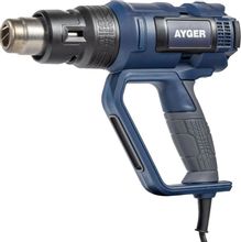 Изображение товара Технический фен AYGER AHG2000LCD мощность 2000Вт ЖК дисплей и плавная регулировка