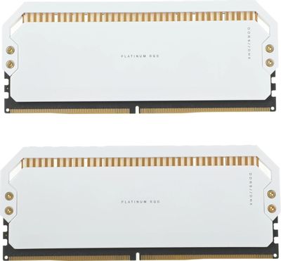Оперативная память Corsair Dominator Platinum CMT32GX5M2B5600C36W DDR5 -  2x 16ГБ 5600МГц, DIMM,  Ret