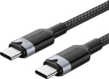 Изображение товара Кабель VENTION TRIBF,  USB Type-C (m) (прямой) -  USB Type-C (m) (прямой),  1м,  черный