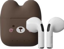 Изображение товара Беспроводные Вкладыши CAWEON TeddyBear CHA2 Bluetooth коричневые