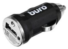 Изображение товара Автомобильное зарядное устройство Buro XCJ-044-1A,  USB-A,  5Вт, 1A, черный