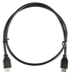 Изображение товара Кабель аудио-видео Buro HDMI (m) -  HDMI (m),  ver 2.1,  1м, черный [bhp-hdmi-2.1-1]