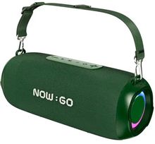 Изображение товара Колонка портативная NOWGO F8, 40Вт, зеленый