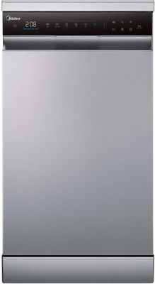 Посудомоечная машина Midea MFD45S350Si, узкая, напольная, 44.8см ...