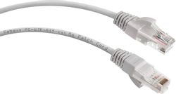 Патч-корд CABEUS вилка RJ-45, вилка RJ-45, кат.5E, ПВХ, 1.5м, серый
