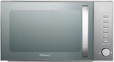 Микроволновая печь STEBA MIC 2040, 800Вт, 20л, нержавеющая сталь