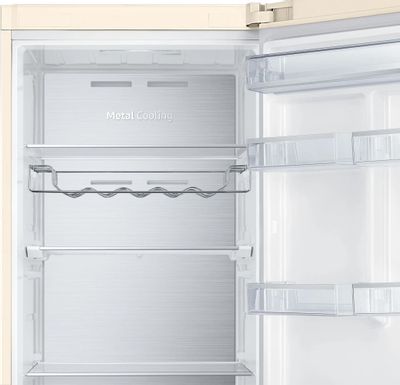 Холодильник двухкамерный Samsung RB37A5491EL/WT инверторный бежевый –  купить в Ситилинк | 1801695