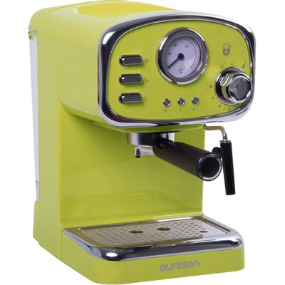 Кофеварка Oursson EM1505/GA, рожковая, зеленый – купить в Ситилинк ...