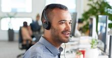 Гарнитура Logitech 960,  проводные, черный