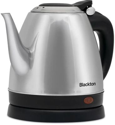 Чайник электрический BLACKTON Bt KT1802S, 1500Вт, черный и нержавеющая сталь