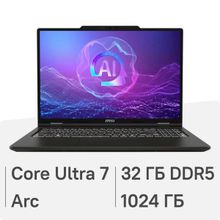 Изображение товара Ноутбук MSI Venture 16 AI+ A2HMG-050RU с OLED экраном и Intel Core Ultra 7
