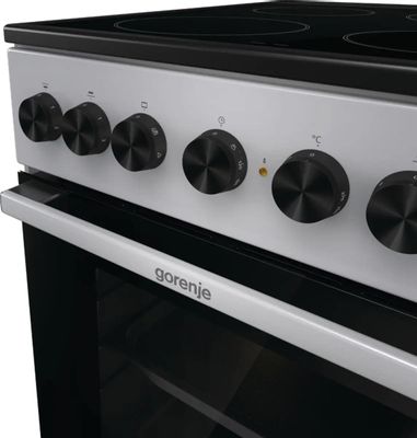 Электрическая плита Gorenje GEC5B20SG, стеклокерамика, инфракрасная ...