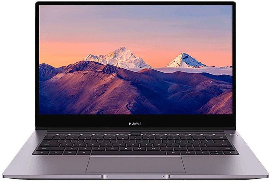 Ноутбук Huawei MateBook B3-420 53012AMR, 14", IPS, Intel Core i5 1135G7 2.4ГГц, 4-ядерный, 8ГБ DDR4, 512ГБ SSD,  Intel Iris Xe graphics, Windows 10 Professional, серый