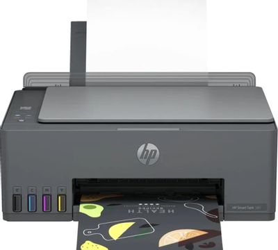 МФУ струйное HP Smart Tank 581 цветная печать, A4, с СНПЧ, черный