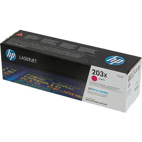 Картридж HP 203X, пурпурный / CF543X