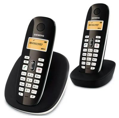 Радиотелефон Siemens A380 Duo, черный – купить в Ситилинк | 512714