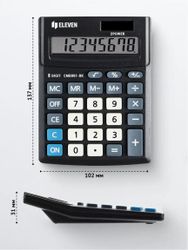 Калькулятор ELEVEN Business Line,  CMB801, черный
