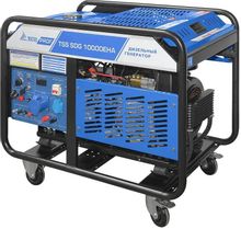 Изображение товара Дизельный генератор ТСС SDG 10000EHA 11кВт электростарт 220/12 В колеса
