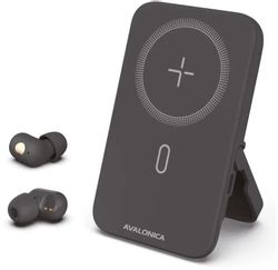 Внешний аккумулятор (Power Bank) AVALONICA AVA-PWB-001, 5000мAч, черный