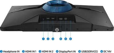 27" Монитор Samsung Odyssey G4 S27BG400EI, 1920x1080, IPS, 240Гц ...