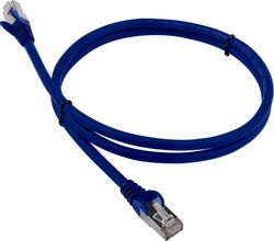 Патч-корд LanMaster вилка RJ-45,  вилка RJ-45,  кат.6,  LSZH,  15м,  синий