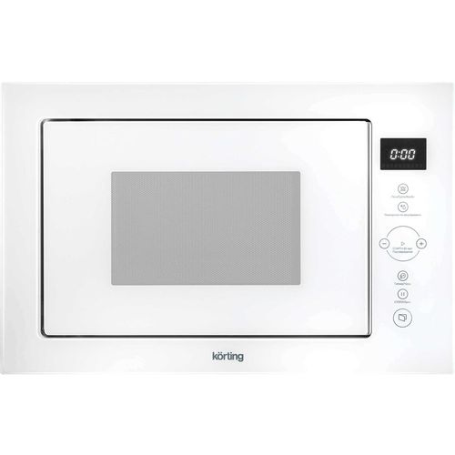 Встраиваемая микроволновая печь Korting KMI825TGW, 25л, 900Вт, белый [1038]