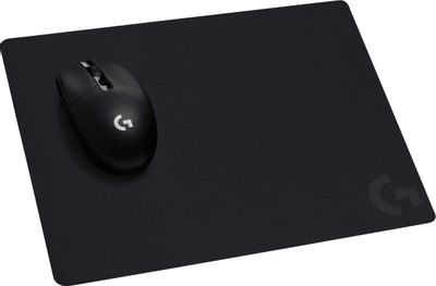 Коврик для мыши Logitech G240 (M) черный, ткань, 340х280х1мм [943 ...