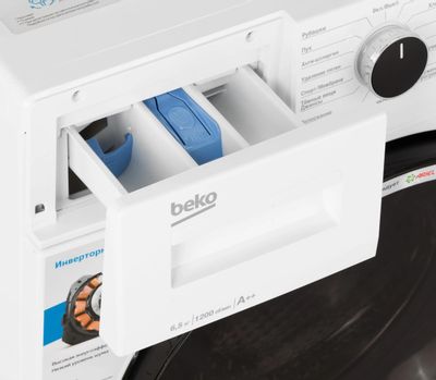 Характеристики Стиральная машина Beko WSPE6H616W, с фронтальной ...