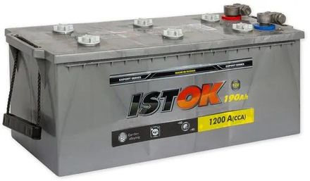 Аккумулятор для грузового автомобиля ИСТОК 6CT-190.4NB 190Ач 1200A