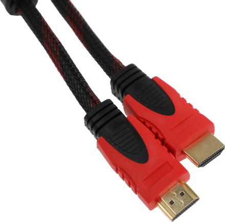 Кабель соединительный аудио-видео PREMIER 5-813R,  HDMI (m) -  HDMI (m),  ver 1.4,  20м, ф/фильтр,  черный/красный [5-813r 20.0]