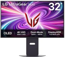 Изображение товара 31.5" Монитор LG UltraGear 32GS95UV-B,  3840x2160,  OLED,  240Гц,  2хHDMI,  1хDP,  черный [32gs95uv-b.aruz]