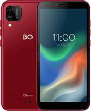 Смартфон BQ Clever 3/16Gb, 5765L, красный – купить в Ситилинк | 1977372
