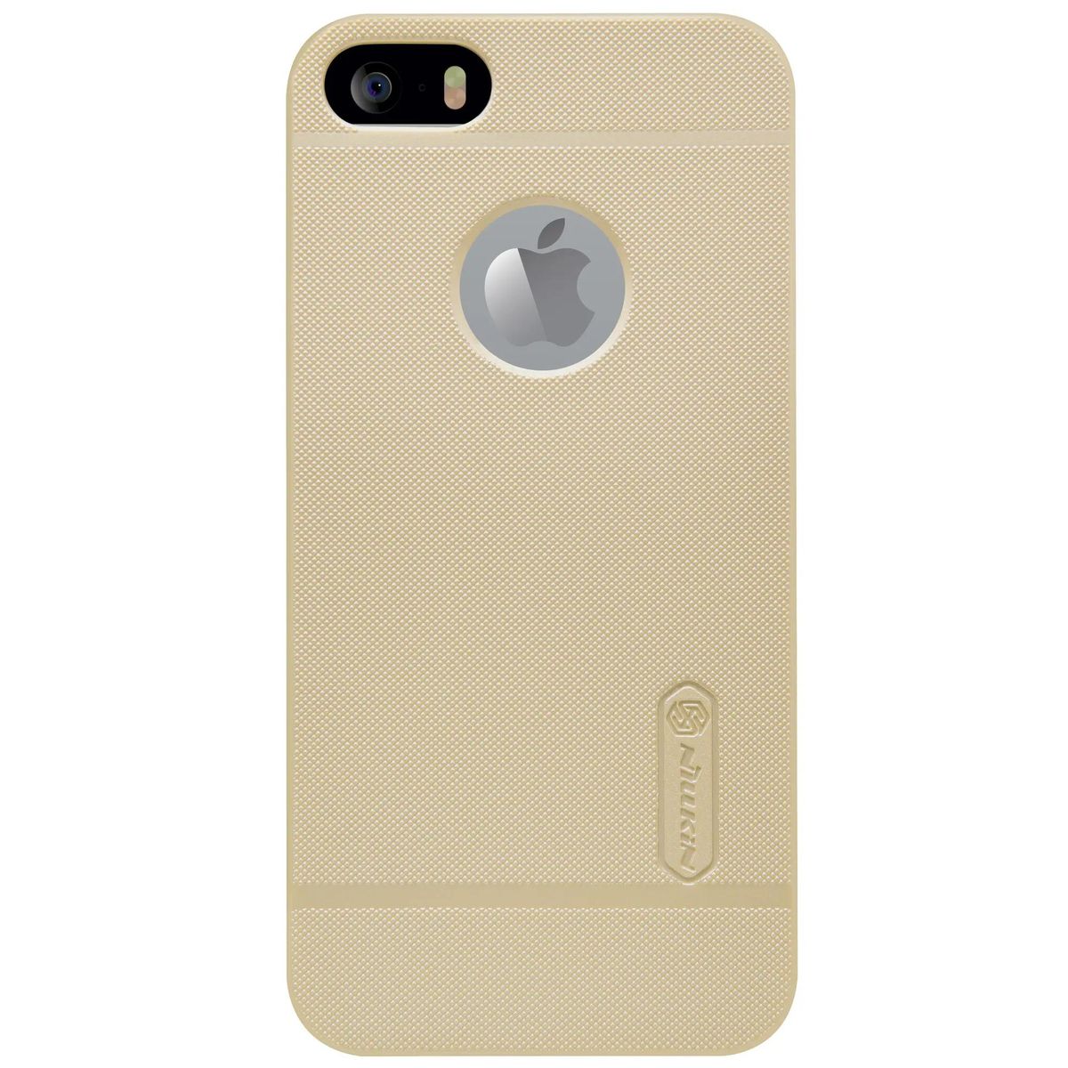 Характеристики Чехол (клип-кейс) NILLKIN Super Frosted Shield, для Apple  iPhone 5/5s/SE, золотистый (1001636) смотреть в СИТИЛИНК