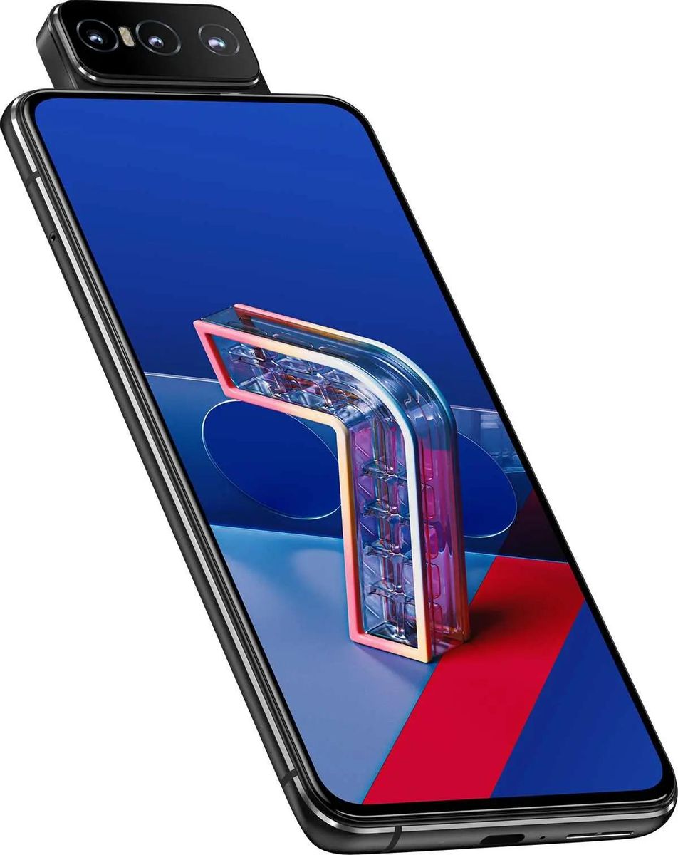 Характеристики Смартфон ASUS Zenfone 7 Pro 256Gb, ZS671KS, черный (1439073)  смотреть в СИТИЛИНК